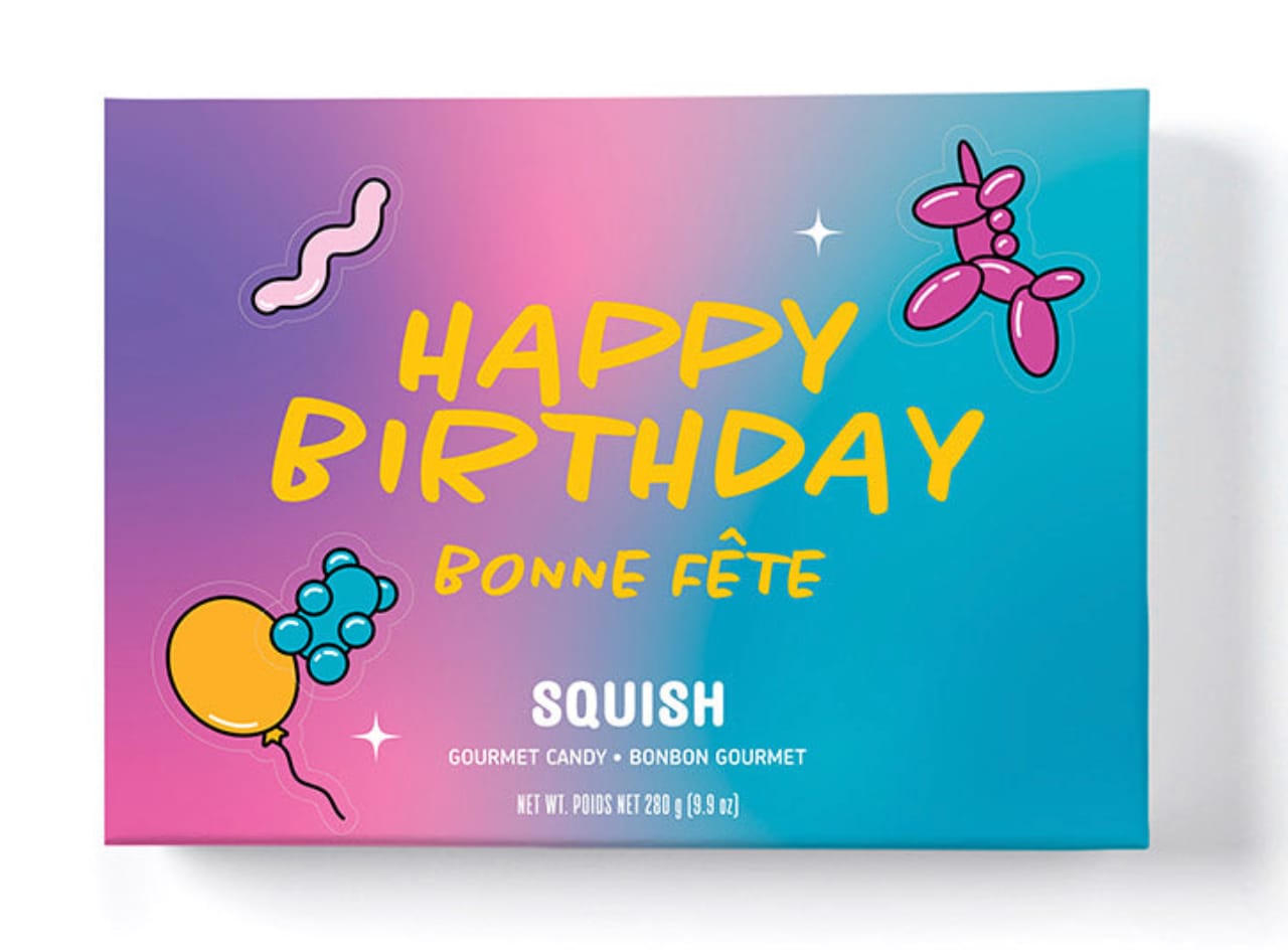 Squish Happy Birthday - Gummy Gift Box